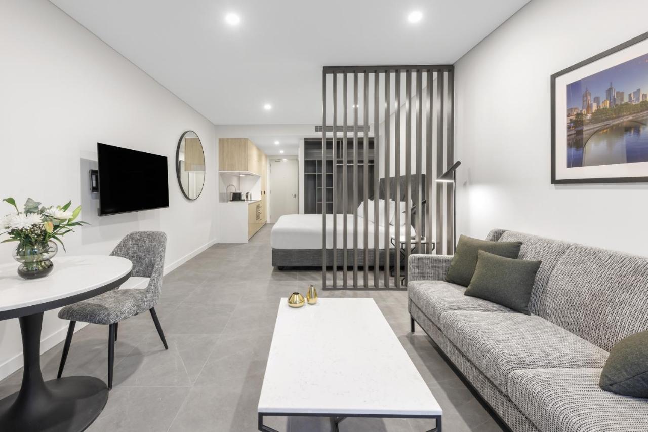 Meriton Suites ملبورن المظهر الخارجي الصورة A typical Studio apartment